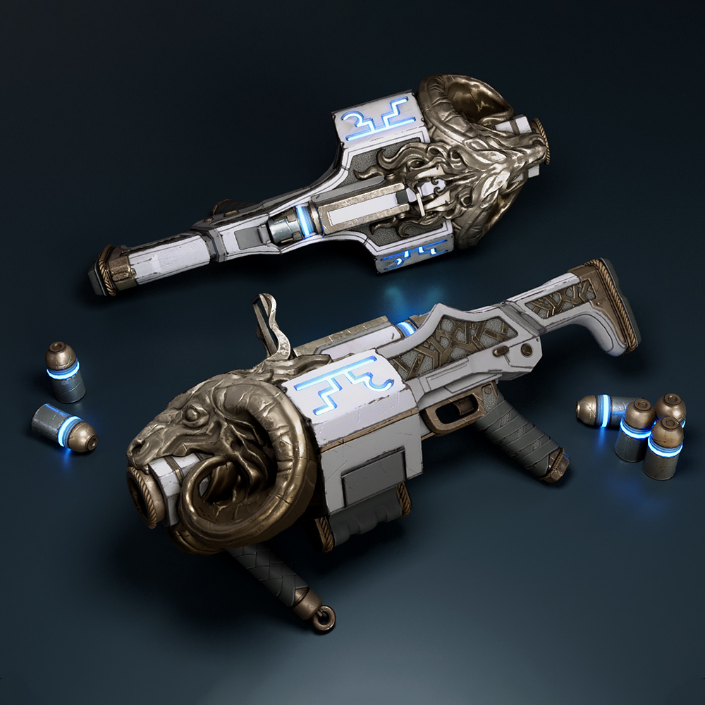grenade launcher mjolnir